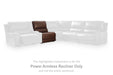 DeepWakes Power Reclining Sectional with Chaise - Orlando Furniture Outlet (Casselberry,FL)