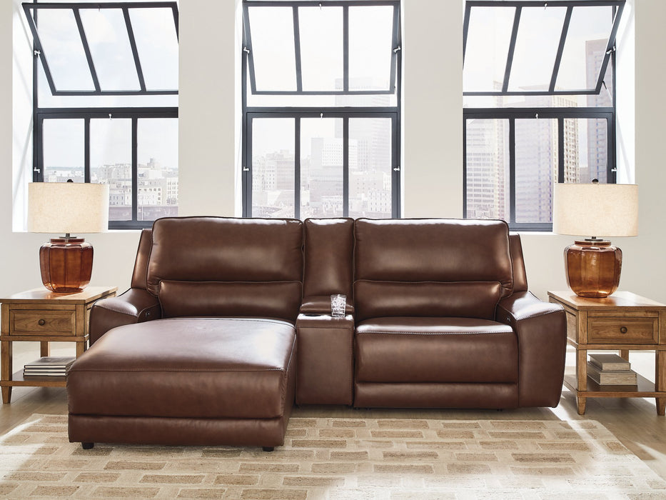 DeepWakes Power Reclining Sectional with Chaise - Orlando Furniture Outlet (Casselberry,FL)