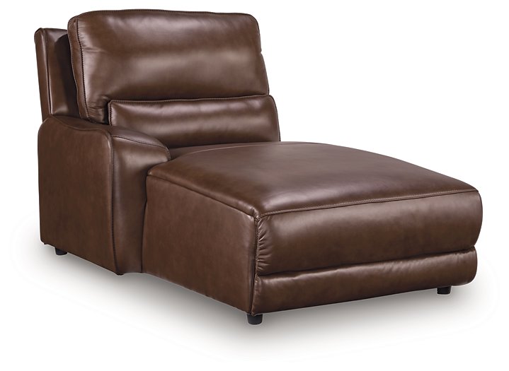 DeepWakes Power Reclining Sectional with Chaise - Orlando Furniture Outlet (Casselberry,FL)