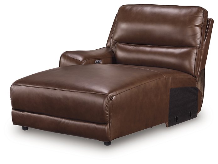 DeepWakes Power Reclining Sectional with Chaise - Orlando Furniture Outlet (Casselberry,FL)