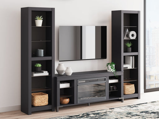 Cayberry Entertainment Center with Electric Fireplace - Orlando Furniture Outlet (Casselberry,FL)