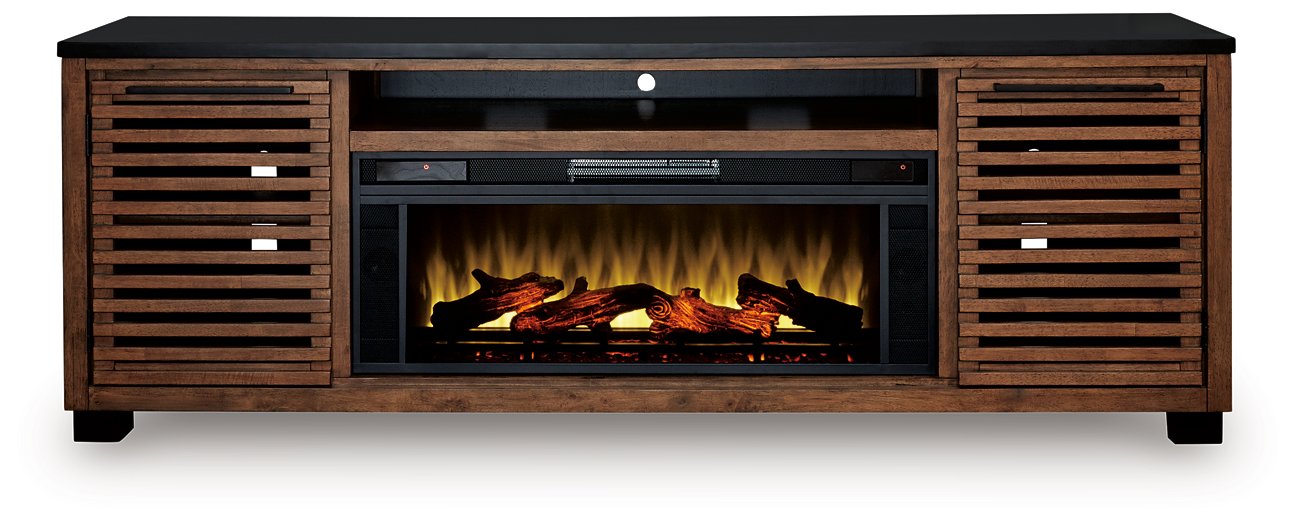 Kallari 84" TV Stand with Electric Fireplace - Orlando Furniture Outlet (Casselberry,FL)