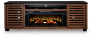 Kallari 84" TV Stand with Electric Fireplace - Orlando Furniture Outlet (Casselberry,FL)