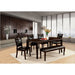 Woodside Dining Table Set with Bench - Orlando Furniture Outlet (Casselberry,FL)