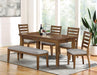 Rapidview 6 Pc Dining Table Set with Bench - Orlando Furniture Outlet (Casselberry,FL)