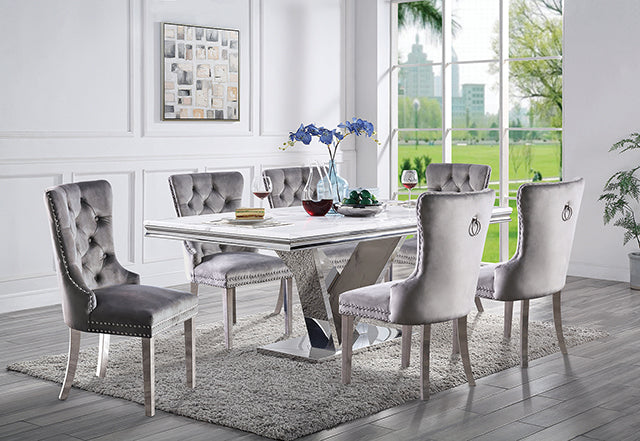 Valdevers 7 Pc Dining Table Set - Orlando Furniture Outlet (Casselberry,FL)