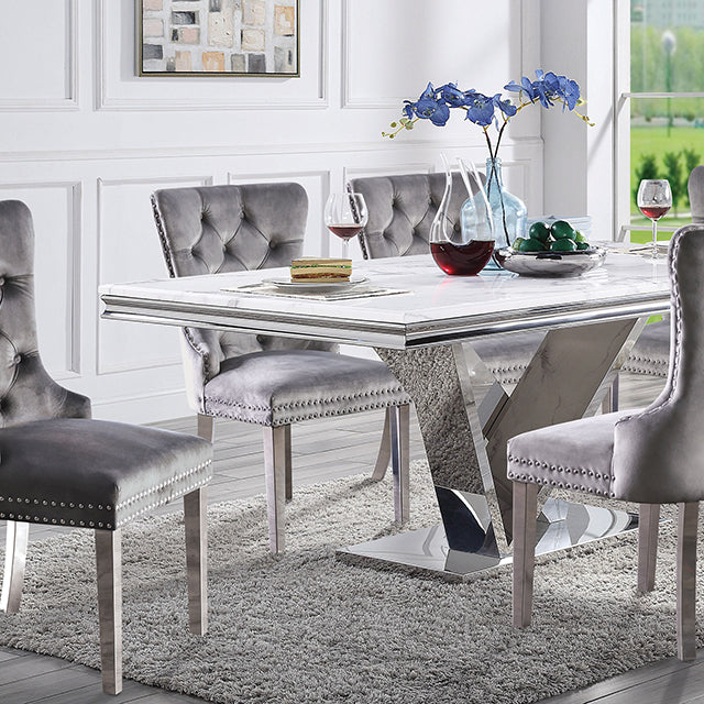 Valdevers 7 Pc Dining Table Set - Orlando Furniture Outlet (Casselberry,FL)