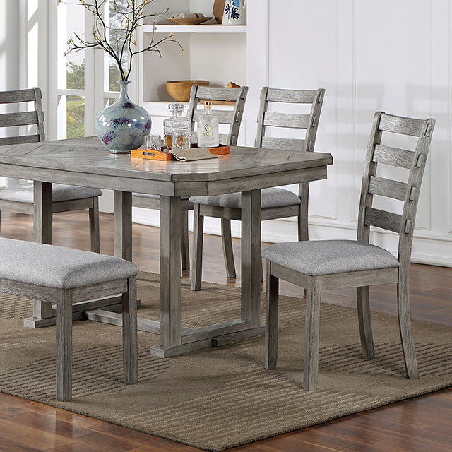 Laquila Dining Table Set Bench - Orlando Furniture Outlet (Casselberry,FL)