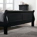 Louis Philippe Full, Twin, Full, & King Bed Black, Grey, Brown & White - Orlando Furniture Outlet (Casselberry,FL)