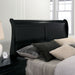 Louis Philippe Full, Twin, Full, & King Bed Black, Grey, Brown & White - Orlando Furniture Outlet (Casselberry,FL)