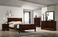 Louis Philippe Full, Twin, Full, & King Bed Black, Grey, Brown & White - Orlando Furniture Outlet (Casselberry,FL)