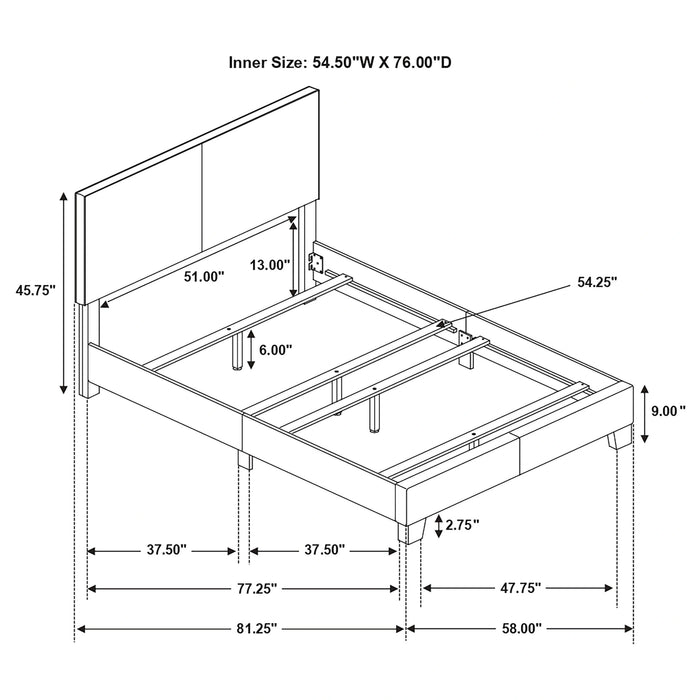 Dorian Panel Bed