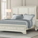 Stella Mia E.King & Queen Bed White & White - Orlando Furniture Outlet (Casselberry,FL)