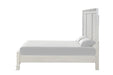 Stella Mia E.King & Queen Bed White & White - Orlando Furniture Outlet (Casselberry,FL)