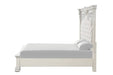 Promenade E.King & Queen Bed Brown & White - Orlando Furniture Outlet (Casselberry,FL)