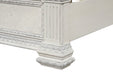Promenade E.King & Queen Bed Brown & White - Orlando Furniture Outlet (Casselberry,FL)