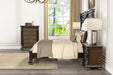 Promenade E.King & Queen Bed Brown & White - Orlando Furniture Outlet (Casselberry,FL)