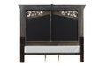Promenade E.King & Queen Bed Brown & White - Orlando Furniture Outlet (Casselberry,FL)