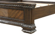 Promenade E.King & Queen Bed Brown & White - Orlando Furniture Outlet (Casselberry,FL)