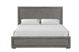 Crowthorne E.King & Queen Bed Grey & White - Orlando Furniture Outlet (Casselberry,FL)