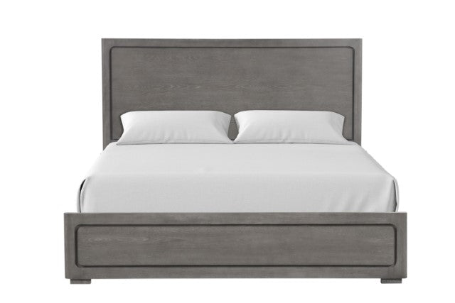 Crowthorne E.King & Queen Bed Grey & White - Orlando Furniture Outlet (Casselberry,FL)