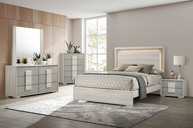Lincolt E.King, Full, & Queen Bed - Orlando Furniture Outlet (Casselberry,FL)