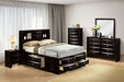 Zosimo E.King, Full, & Queen Storage Bed - Orlando Furniture Outlet (Casselberry,FL)