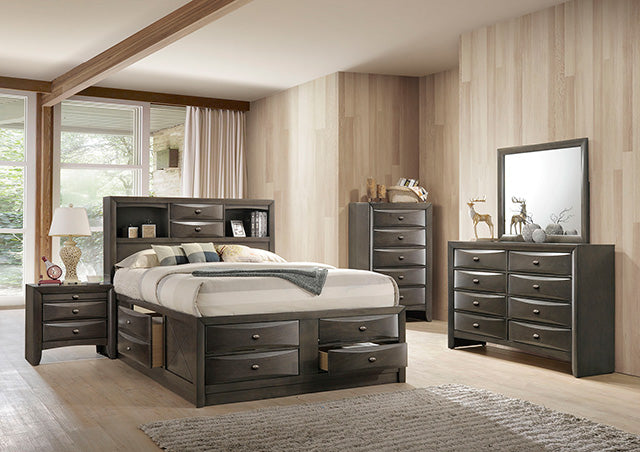 Zosimo E.King, Full, & Queen Storage Bed - Orlando Furniture Outlet (Casselberry,FL)
