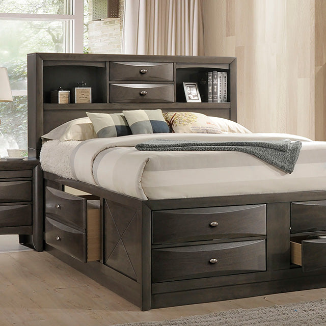 Zosimo E.King, Full, & Queen Storage Bed - Orlando Furniture Outlet (Casselberry,FL)