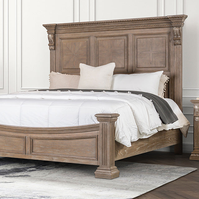 Seven Oaks E.King & Queen Bed - Orlando Furniture Outlet (Casselberry,FL)