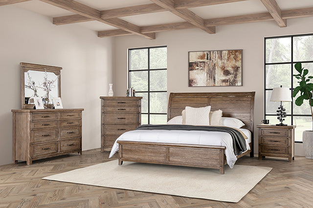 Merthyr E.King & Queen Bed - Orlando Furniture Outlet (Casselberry,FL)
