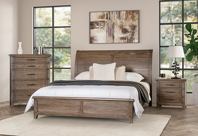 Merthyr E.King & Queen Bed - Orlando Furniture Outlet (Casselberry,FL)